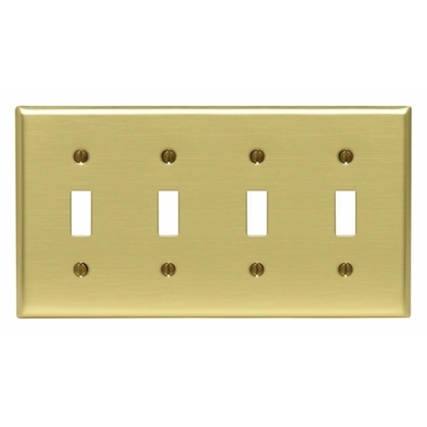 Leviton Wallplates 4G-Tog, Pb 81012-PB